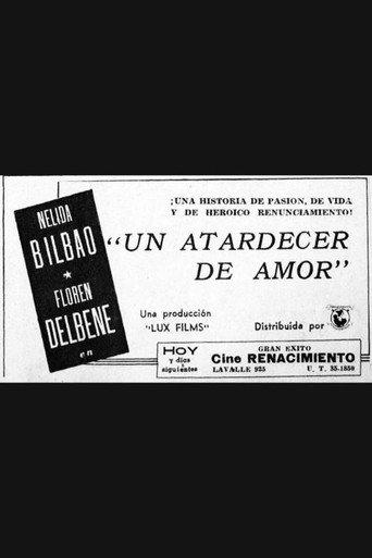 Un atardecer de amor (1943) poster