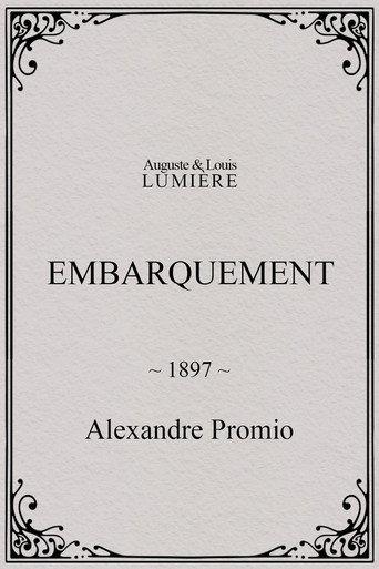Embarquement (1897) poster