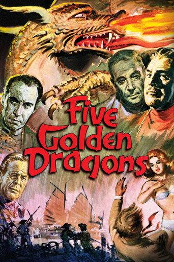 Five Golden Dragons (1967) poster
