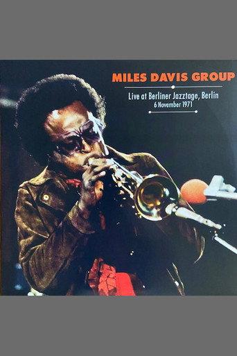 Miles Davis Live at Berliner Jazztage (1971) poster