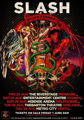 Slash ft. Myles Kennedy and The Conspirators - Live at Sydney (2012) poster