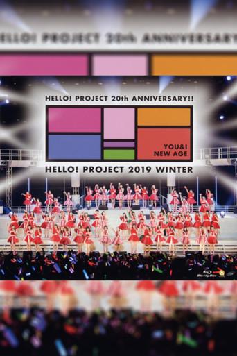 Hello! Project 2019 Winter ~NEW AGE~ Hello! Project 20th Anniversary!! (2019) poster