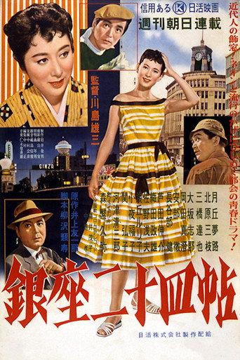 Tales of Ginza (1955) poster
