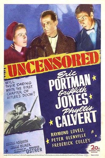 Uncensored (1942) poster