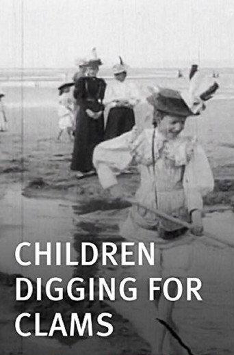 Children Digging for Clams (1896) poster