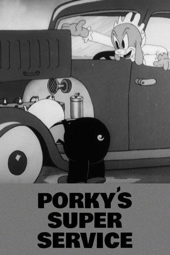 Porky's Super Service (1937) poster