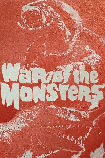 War of the Monsters (1967) poster