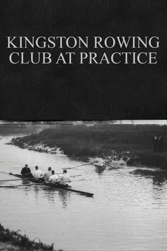Kingston Rowing Club at Practice (1902) poster