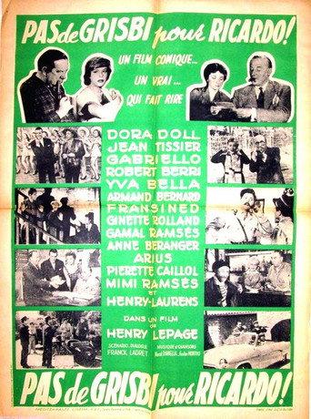 Pas de grisbi pour Ricardo (1957) poster