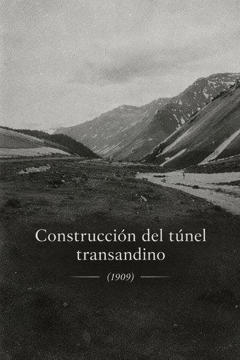 Construcción del túnel transandino (1909) poster