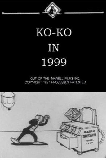 Koko in 1999 (1927) poster