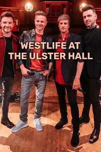 Westlife at the Ulster Hall (2021) poster