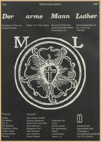 Der arme Mann Luther (1965) poster