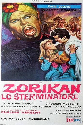Zorikan The Barbarian (1964) poster