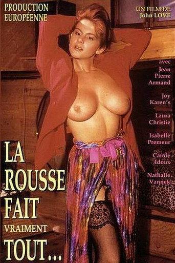 La rousse, elle fait vraiment tout (1989) poster