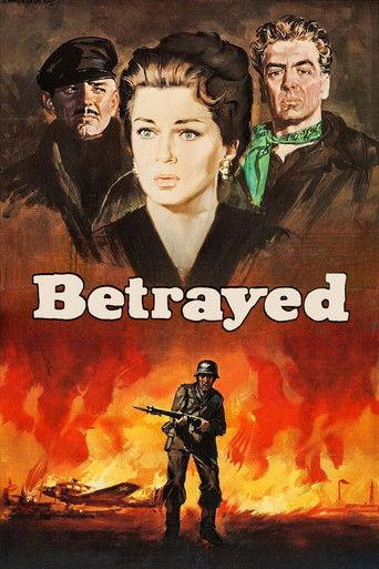 Betrayed (1954) poster