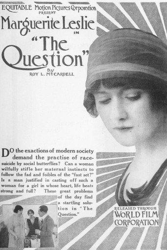 The Question (1916) poster