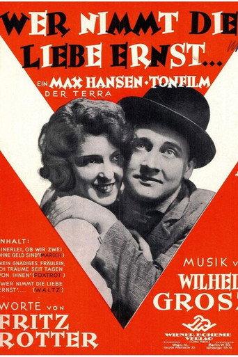 Who Takes Love Seriously? (1931) poster
