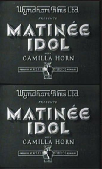 Matinee Idol (1933) poster