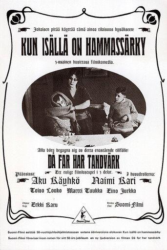 When Father Has Toothache (1922) poster