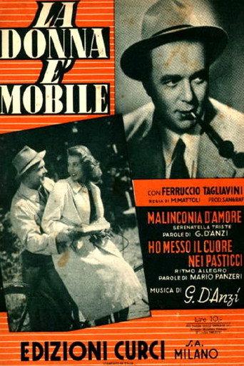 La donna è mobile (1942) poster