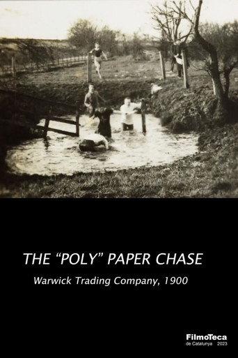 The "Poly" Paper Chase (1900) poster