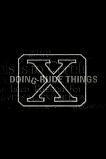 Doing Rude Things (1995) poster