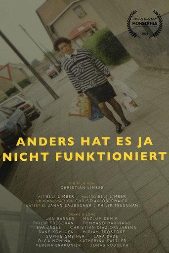 Anders hat es ja nicht funktioniert (2023) poster