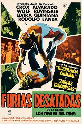 Furias desatadas (1957) poster