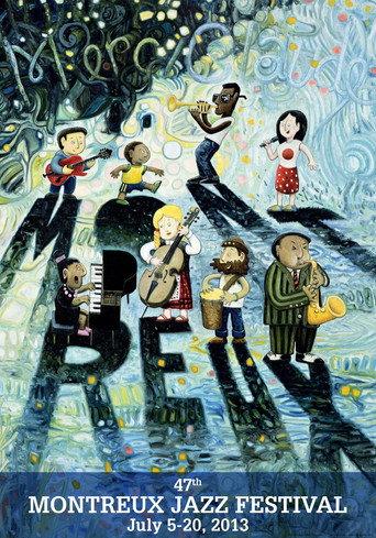 Avishai Cohen Quartet - Montreux Jazz Festival 2013 () poster