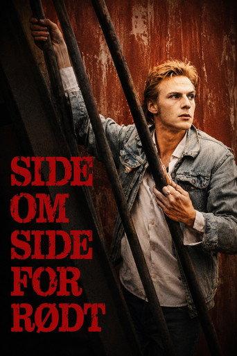 Side om side for rødt (1977) poster