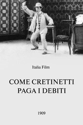 Come Cretinetti paga i debiti (1909) poster
