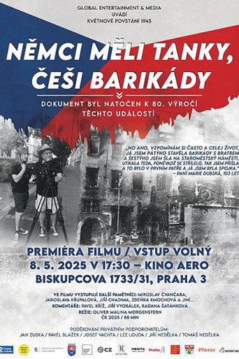 Němci měli tanky, Češi barikády (2025) poster