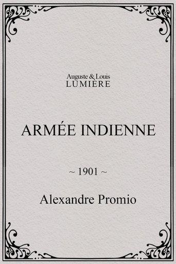 Armée indienne (1901) poster