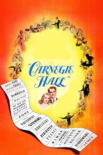 Carnegie Hall (1947) poster