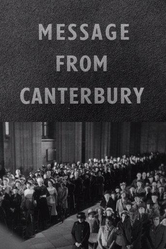 Message from Canterbury (1944) poster