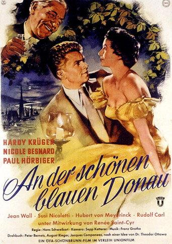 An der schönen blauen Donau (1955) poster