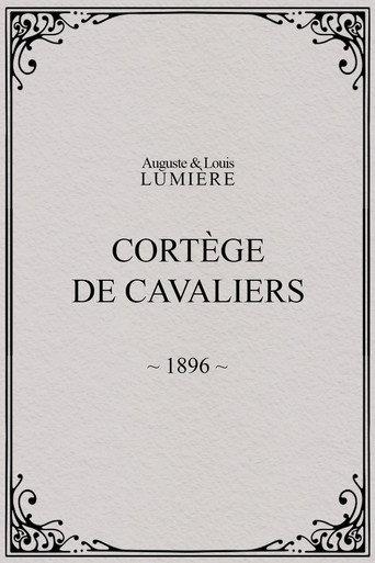Cortège de cavaliers (1896) poster