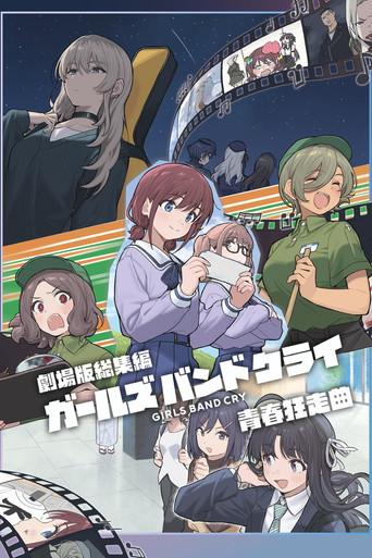 GIRLS BAND CRY The Movie: Youth Rhapsody (2025) poster