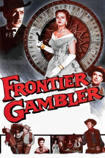 Frontier Gambler (1956) poster