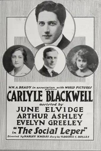 The Social Leper (1917) poster