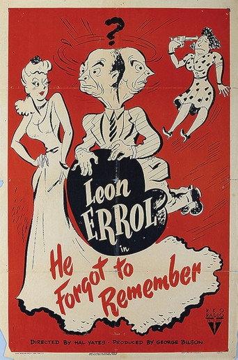 He Forgot to Remember (1944) poster