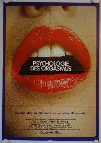 Psychology of the Orgasm (1970) poster