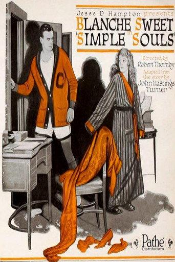 Simple Souls (1920) poster