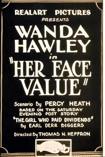 Her Face Value (1921) poster