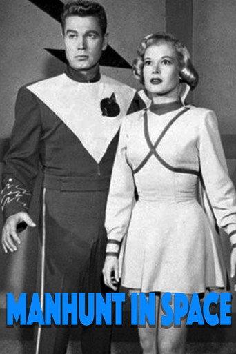 Manhunt in Space (1954) poster