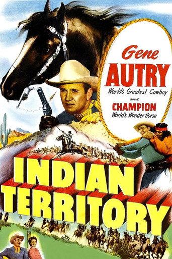 Indian Territory (1950) poster