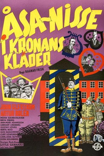 Åsa-Nisse i kronans kläder (1958) poster