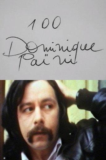 Cinématon n°100 : Dominique Païni (1980) poster
