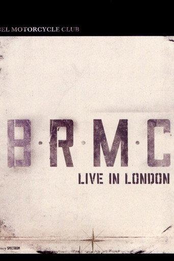 Black Rebel Motorcycle Club: Live in London (2010) poster
